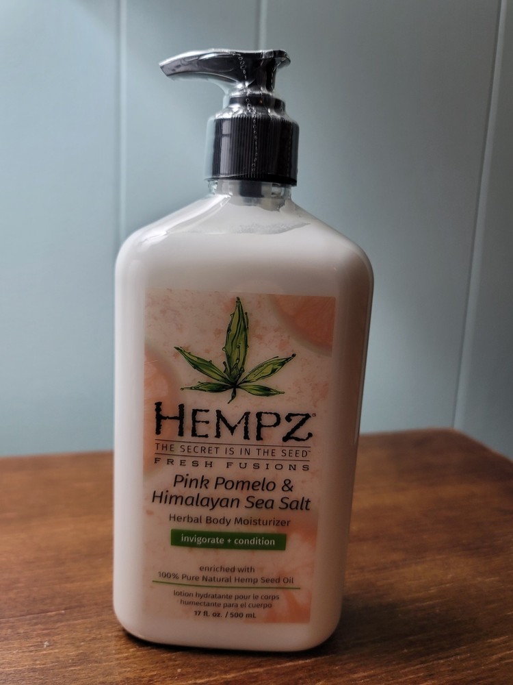 Hempz Herbal Body Lotion Pink Pomelo & Himalayan Sea Salt 17 OZ *NEW*
