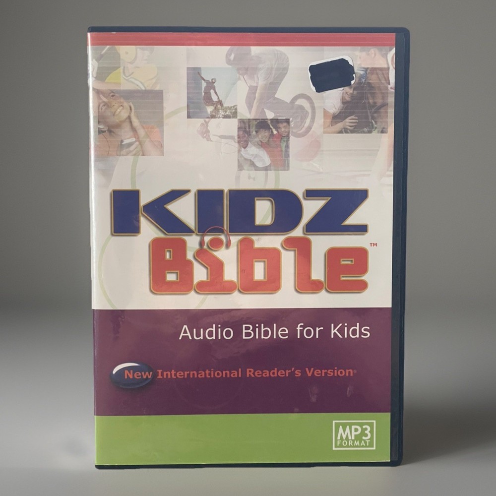 Kidz Bible Audio Bible for Kids, NIV Version Mp3 Format * Excellent Condition
