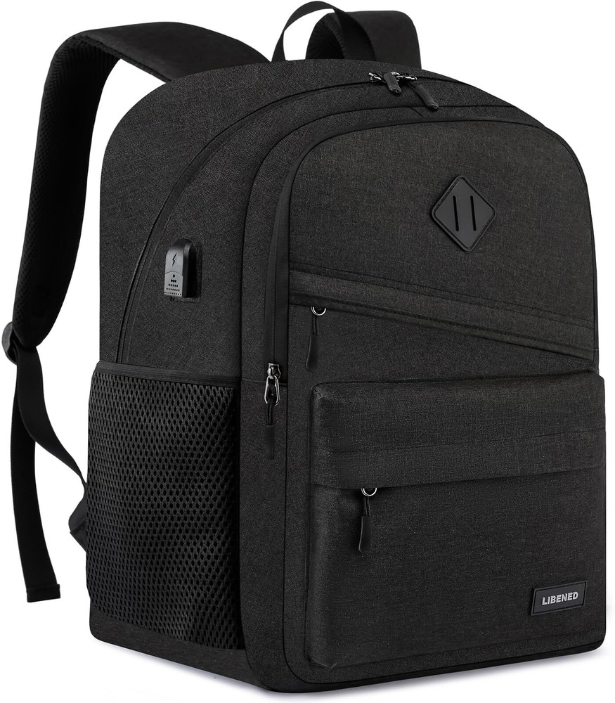 School Backpack for Teen Boys and Girls, Backpack for Men Women, 17.3 inch La...