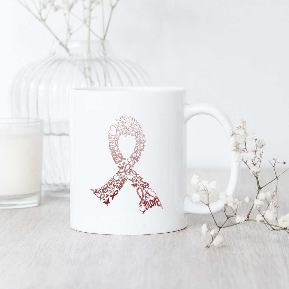 Taza Cabeza y Cuello Lucha contra el Cáncer Guerrero Esperanza Cabeza y Cuello Cáncer Sobreviviente Regalo