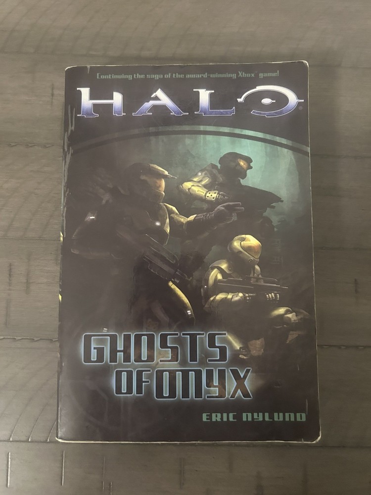Halo Ghosts Of Onyx By Eric Nylund 1st Printing 1st Edition Paperback!