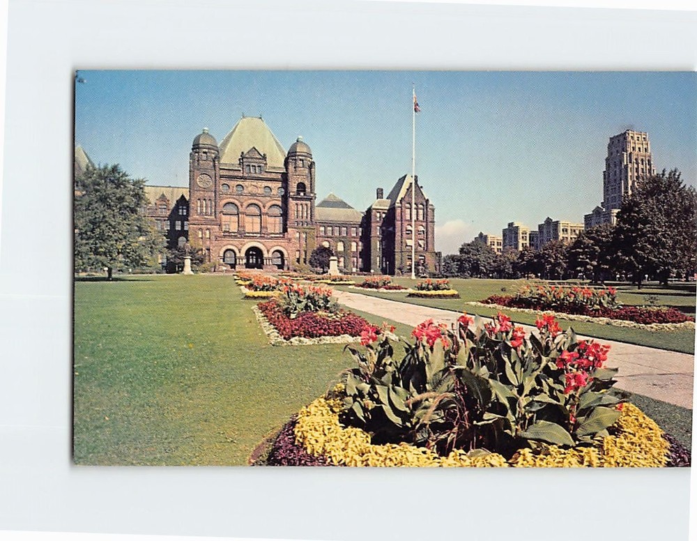 Postcard Parliament Buildings Queen's Park Toronto Ontario Canada