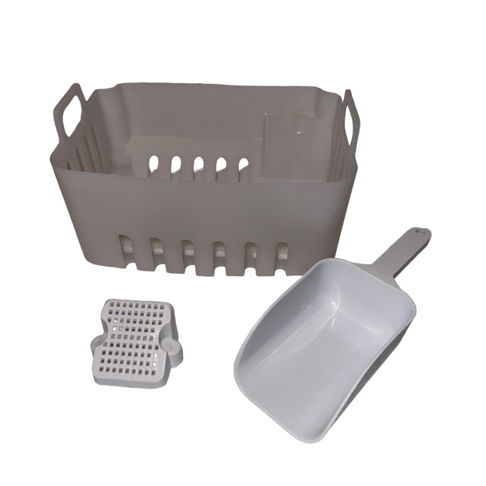 Silonn SLIM01 Countertop Ice Maker Replacement Basket Scoop Cover Parts Only