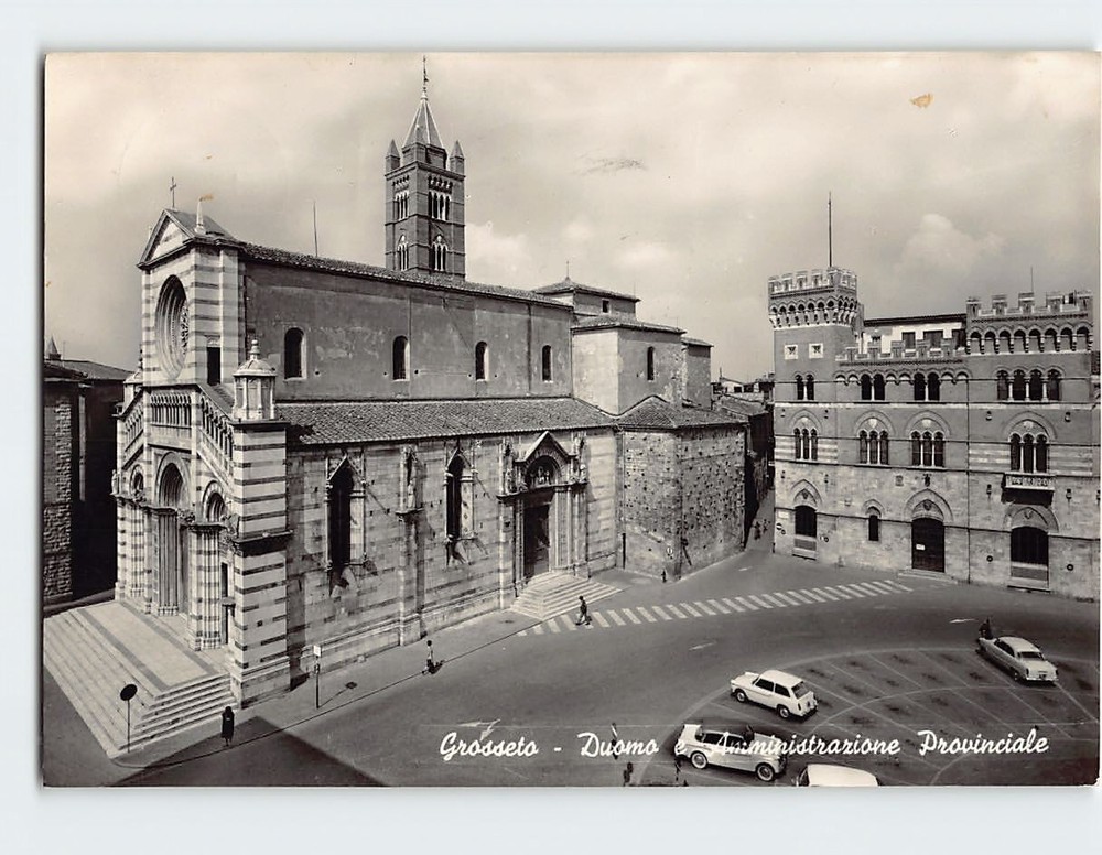 Postcard Cattedrale di San Lorenzo Grosseto Italy