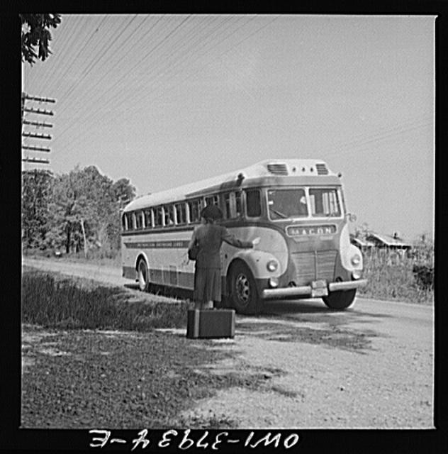 Photo:Tennessee Kentucky Greyhound Bus Trip Louisville to Memphis 1940s
