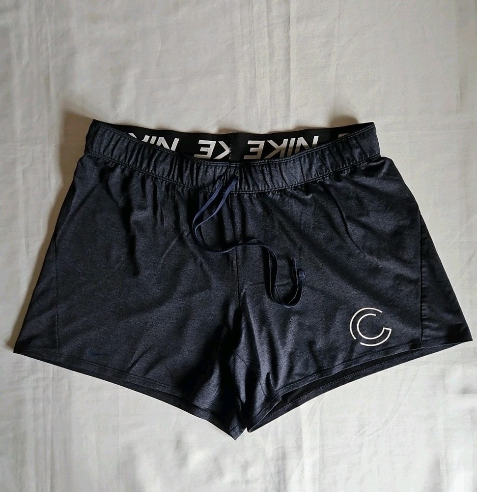 Nike Dri-Fit Chicago Cubs Attack Shorts Gym MLB Navy Blue Women's Size X-Large