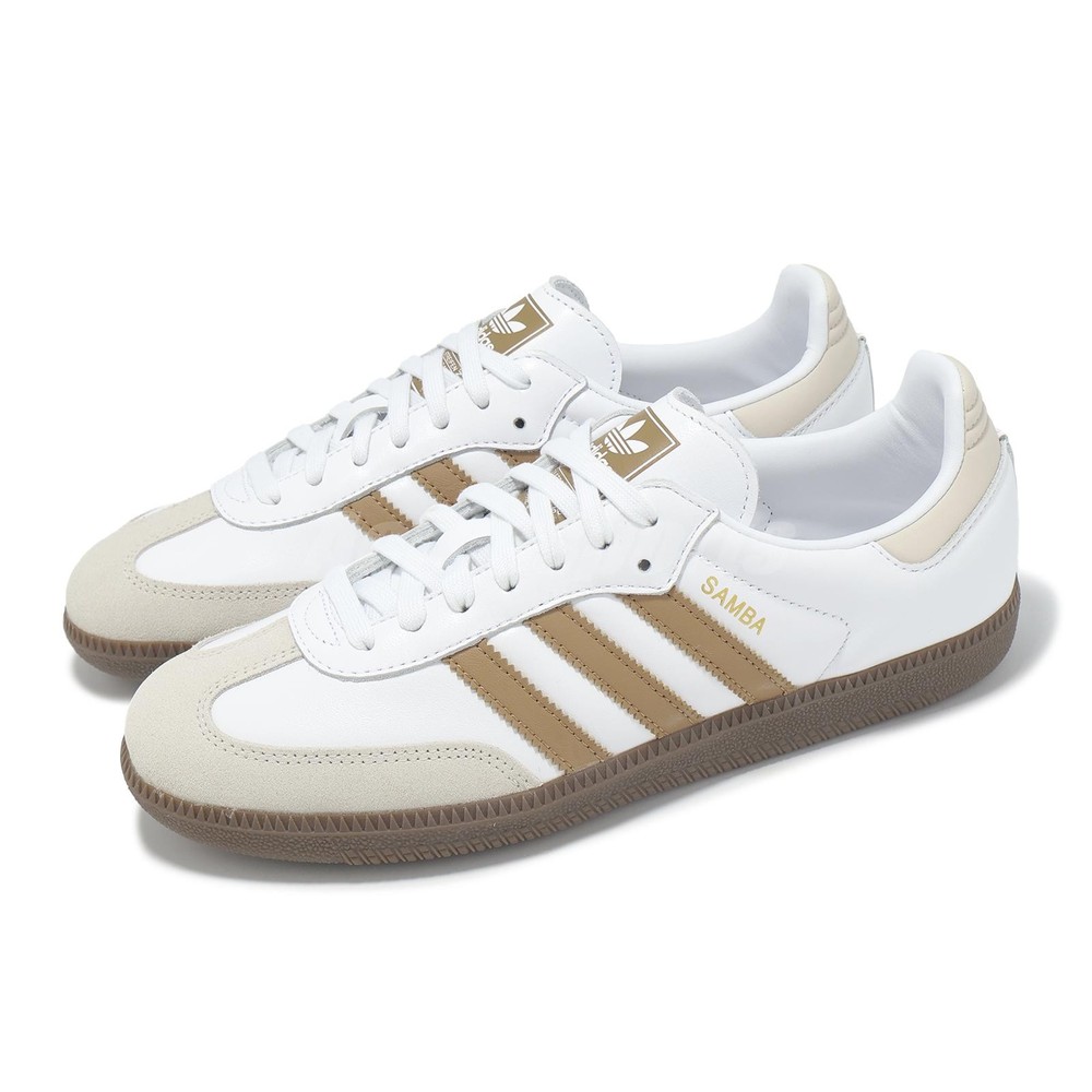 adidas Originals Samba OG White Cardboard Gum Men Unisex Casual Shoes JR0912