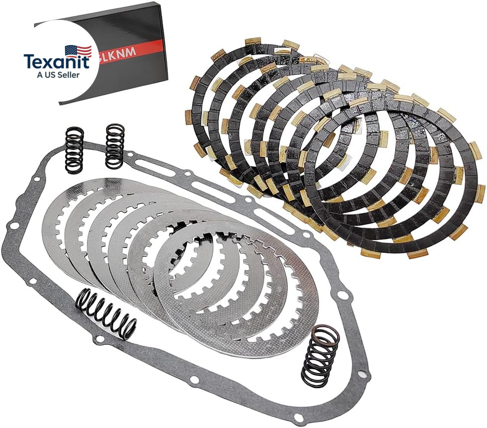 Clutch Kit Friction Plates & Heavy Duty Springs Gasket for Suzuki Boulevard Volu