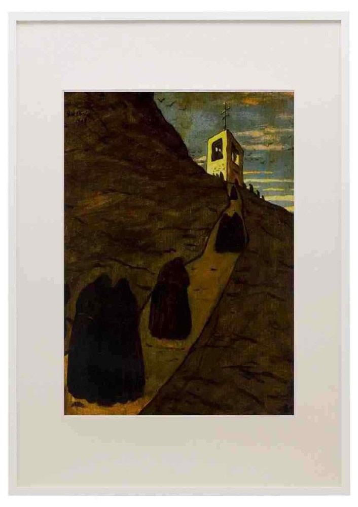 Giorgio De Chirico Art A3 A4 Framed Print Wall Decor