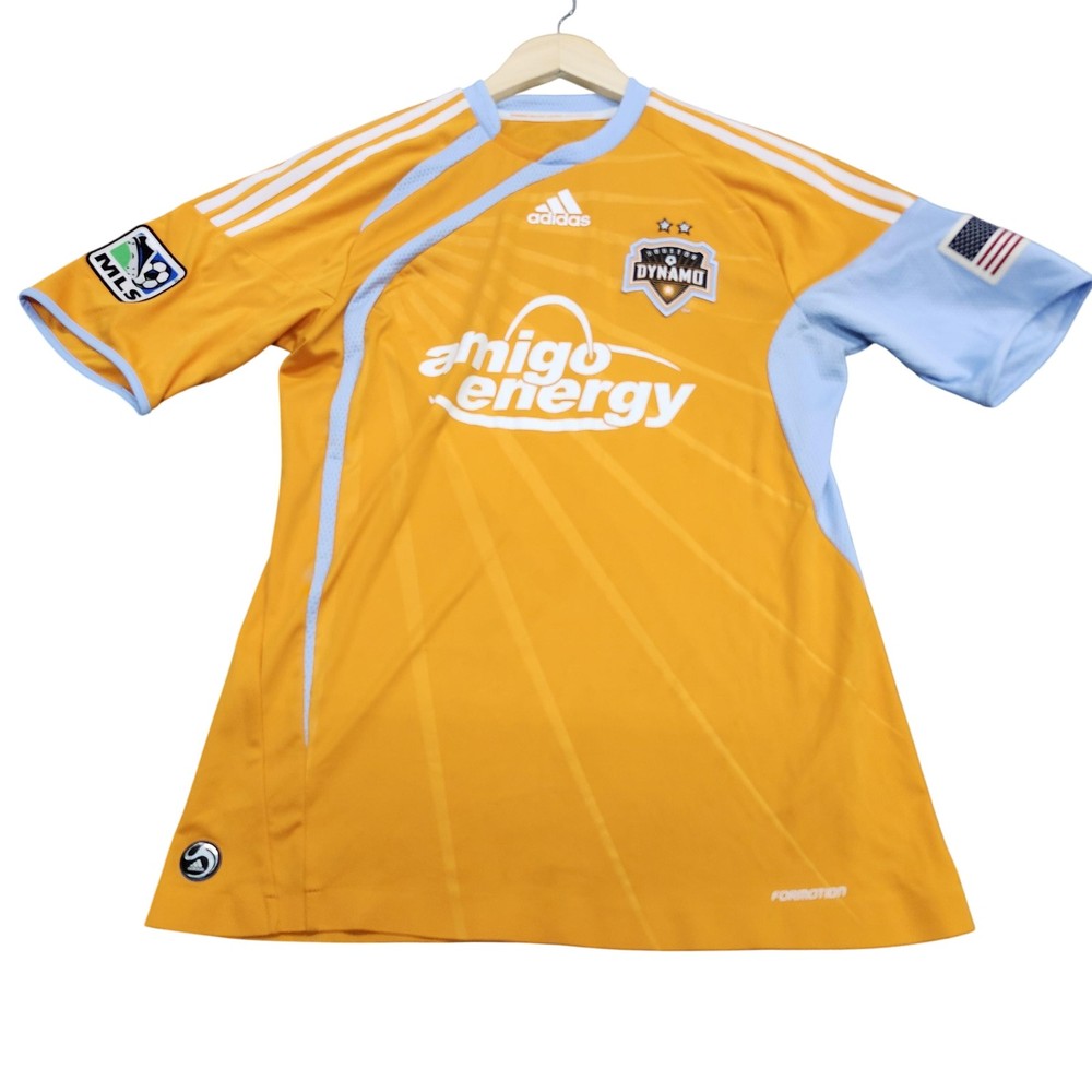 Houston Dynamo Jersey Mens Medium Orange MLS Soccer Amigo Energy Chabala Adidas