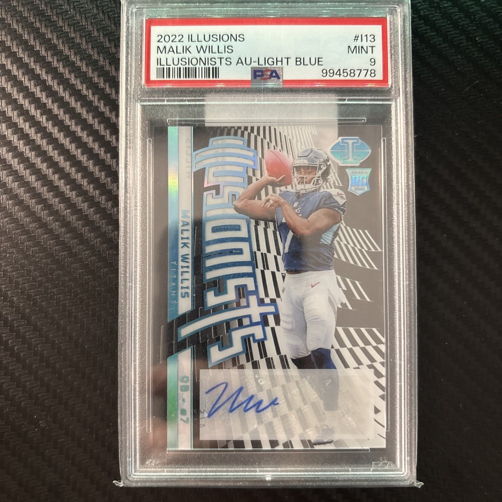 2022 Panini Illusions - Illusionists Malik Willis #I-13 Autographs /5 (AU/RC)