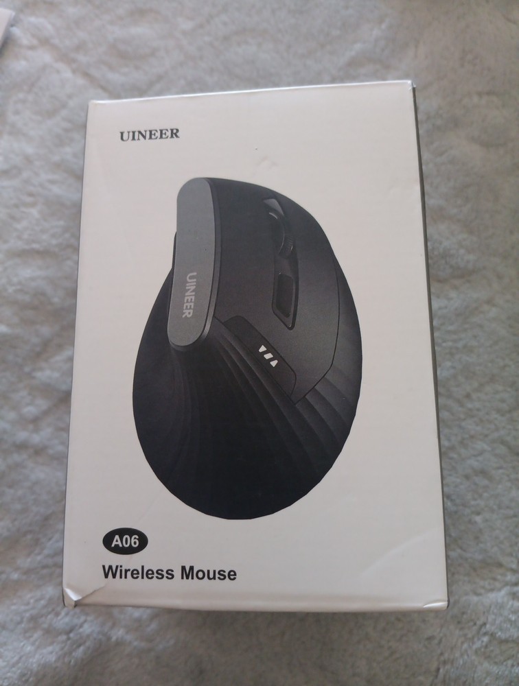 Wireless Bluetooth Vertical Mouse Rechargeable Ergonomic Design