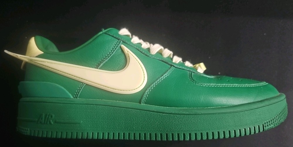 Nike Air Force 1 Low Sp X Ambush Pine Green Yellow Men's Size 11.5