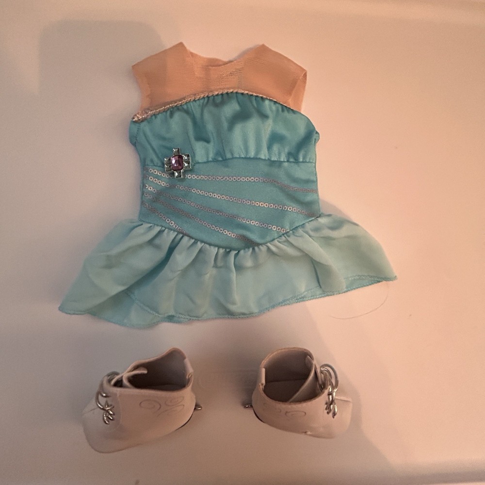 American Girl 2015 Truly Me Sparkly Ice Skating Set Outfit Retired