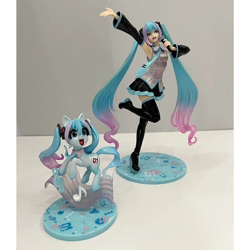 Hatsune Miku Feat Action Figure My Little Pony Bishoujo Figure Collection