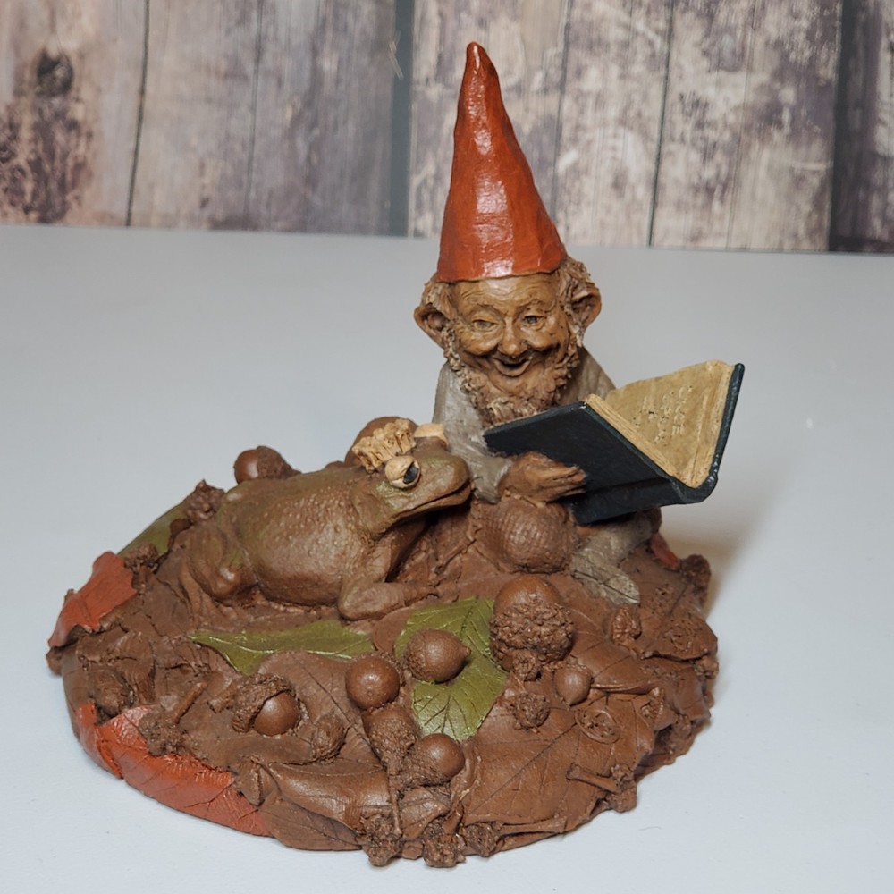 Retired Vtg Cairn Studio Tom Clark 1984 Edition 43 Henson Gnome Signed with COA