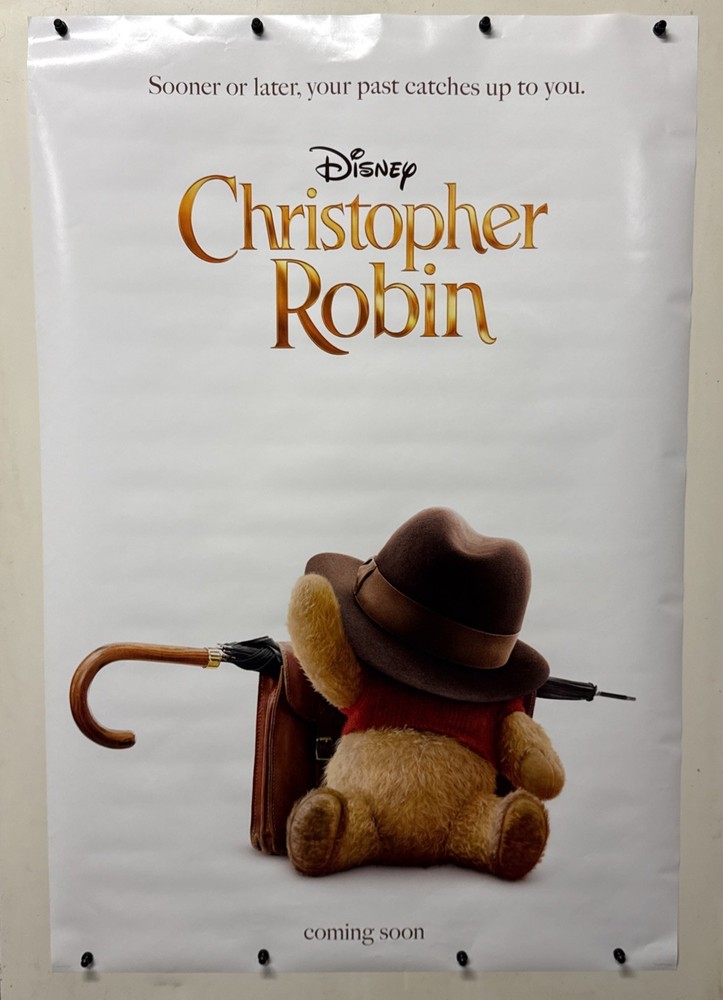 2018 Disney's Christopher Robin Original One Sheet Rolled D/S Movie Poster 27X40
