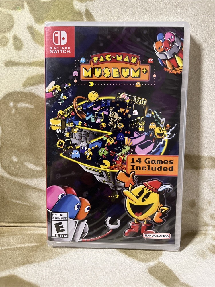 PAC-MAN MUSEUM+ - Nintendo Switch Brand New Factory Sealed!!