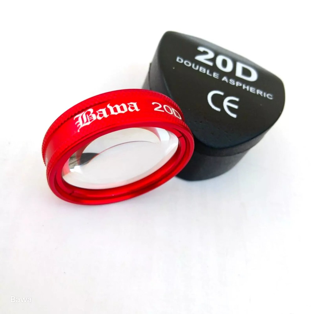 20D Double Aspheric Red Lens with Complimentary Worldwide Shipping