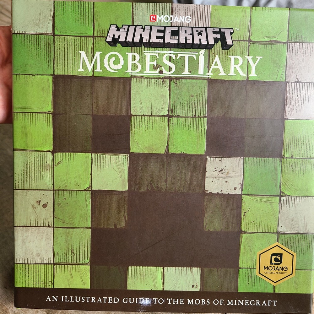 Minecraft Mobestiary Official Mojang Hardcover Book New Sealed
