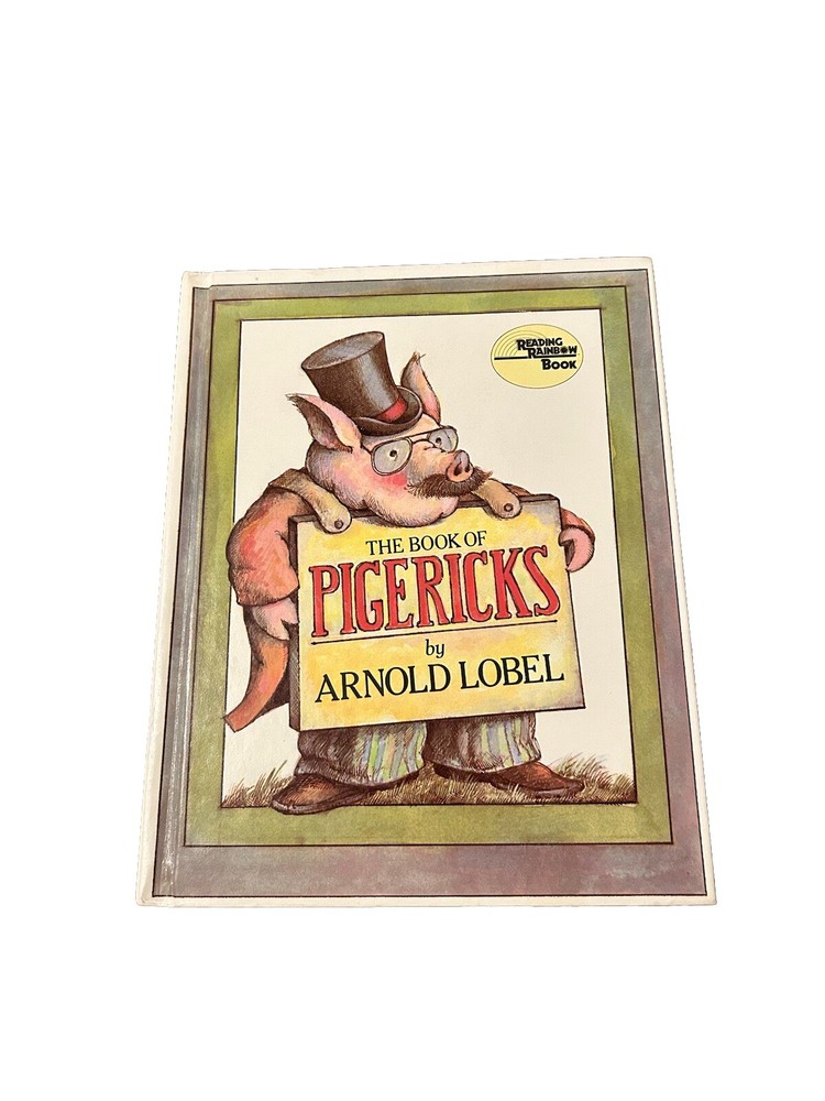 The Book of Pigericks by Arnold Lobel 1983 First Edition Hardcover Vintage