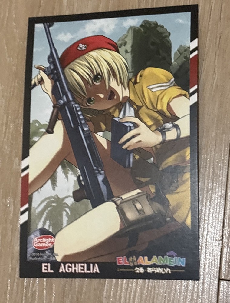 World War II: The Battles For North  Africa Anime Pin Up Art Postcards El Agheli