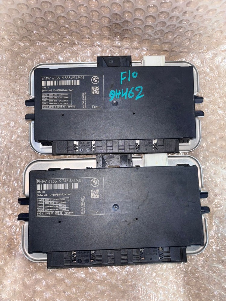 Bmw F10 f02 528i 535i 740i 2014 LCI FRM  Control module 9345373  9383694