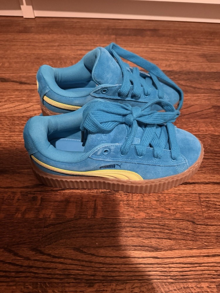 Fenty x Puma Creeper Sneaker Suede Blue Women’s Size 7