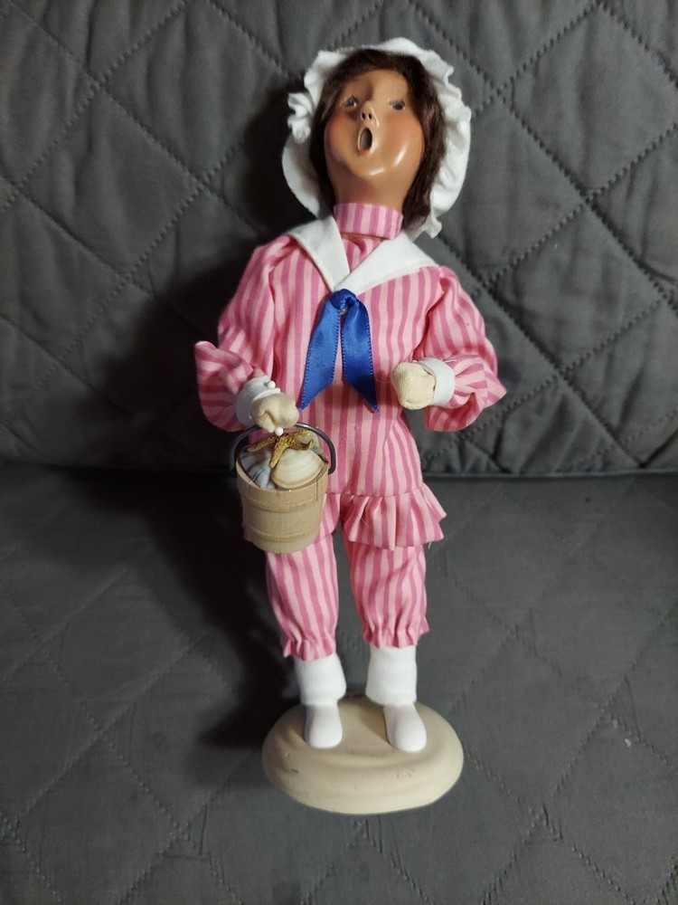 Byers Choice The Carolers Young Boy With Bucket 2001