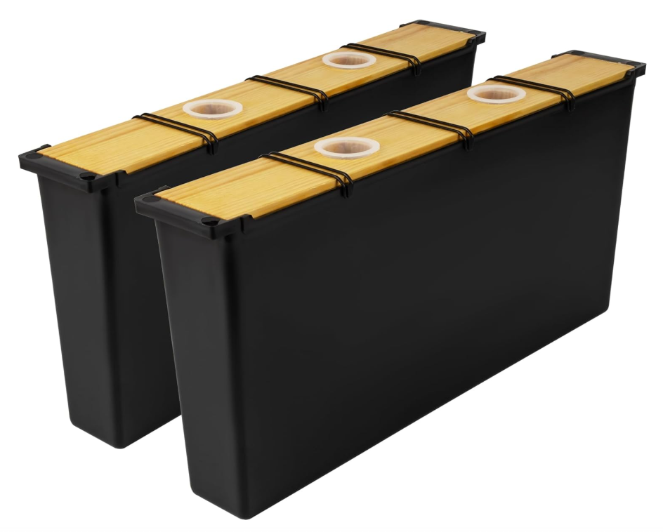 6L Bee Pro Feeder 2-Pack for Beekeeping & Beehive Frames