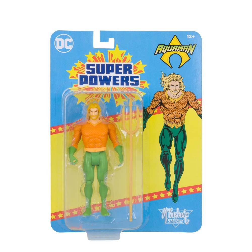 McFarlane DC Super Powers Aquaman (DC Rebirth) 4.5 in Action Figure