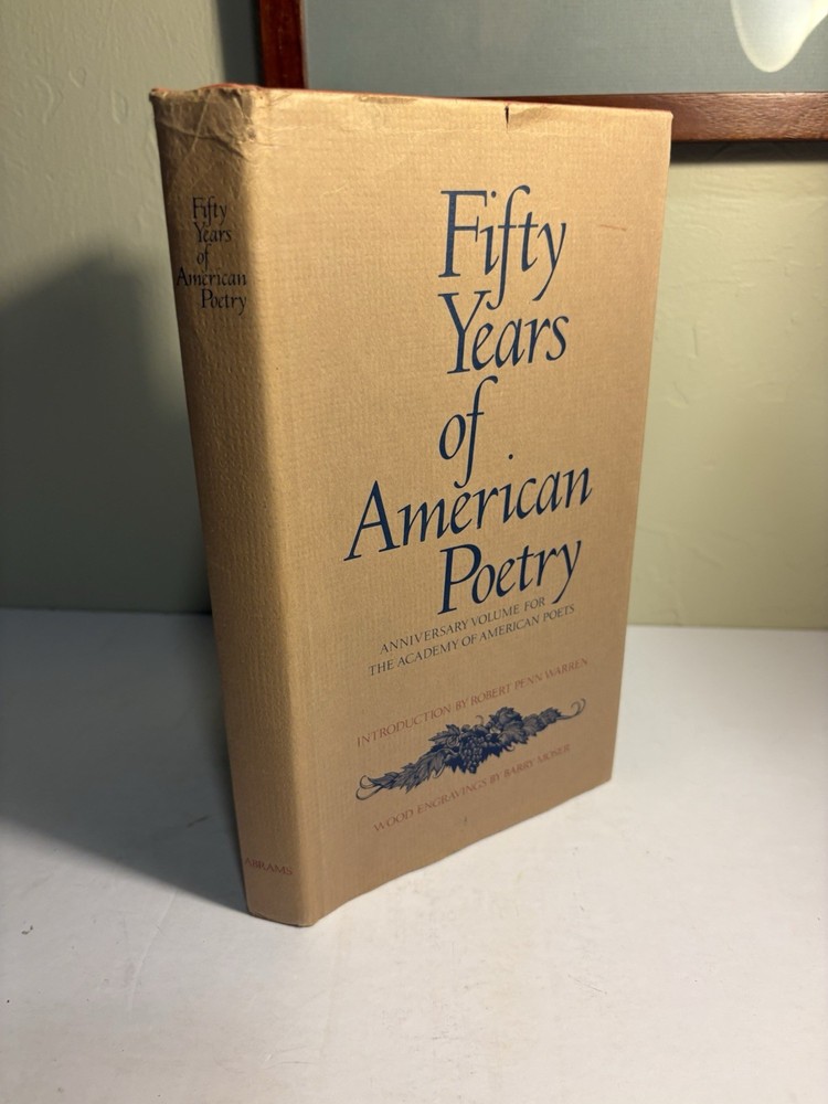 Fifty Years of American Poetry- Academy of Poets- Anniversary Ed 1984 HC-image