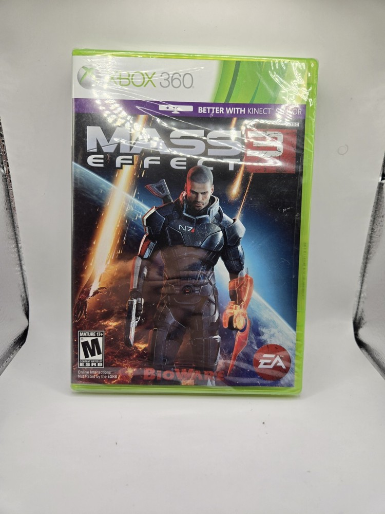 Mass Effect 3 (Microsoft Xbox 360 2012) Brand New Factory Sealed