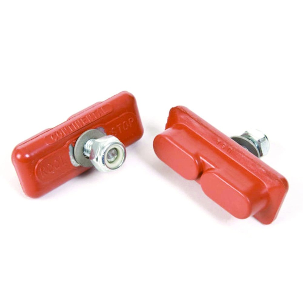 Kool-Stop Continental, Caliper Pads, Threaded Posts, Salmon, Pair