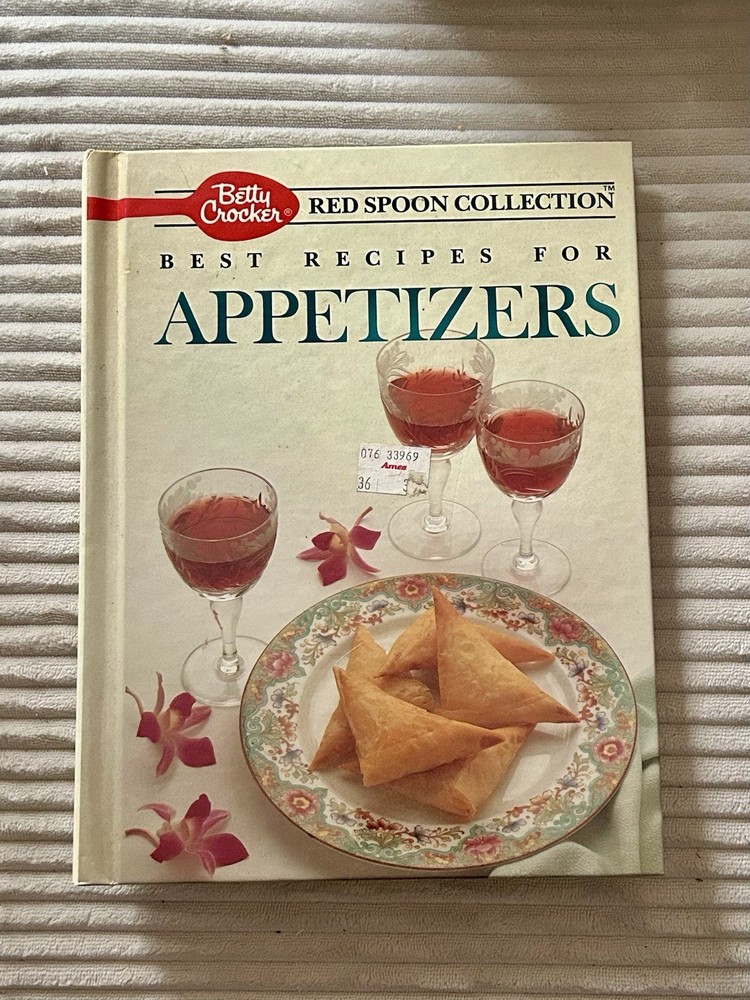 Betty Crocker Best Recipes Red Spoon Collection Best Appetizers Cookbook