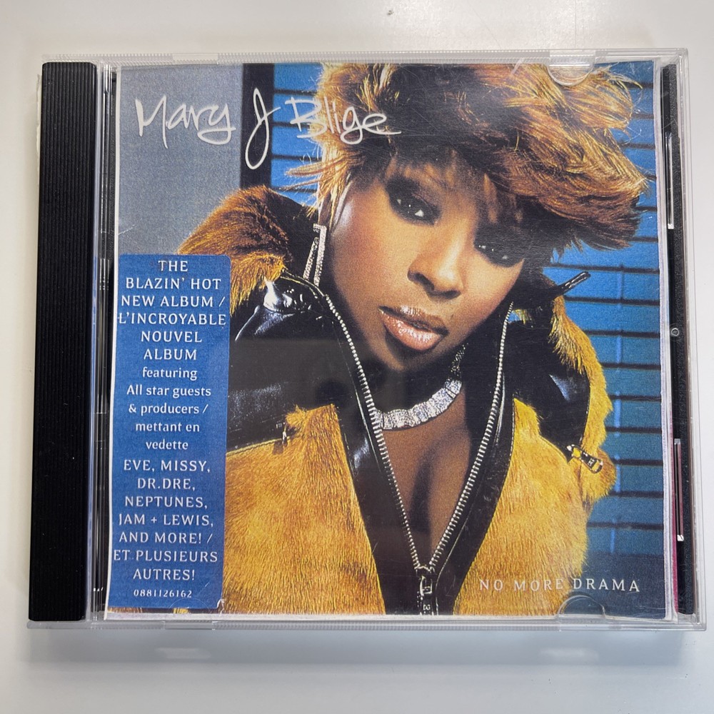 Mary J. Blige - No More Drama (CD, 2001, MCA Records)