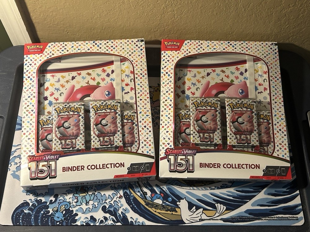 Lot of (2) Pokemon TCG SV 151 Binder Collection Sealed