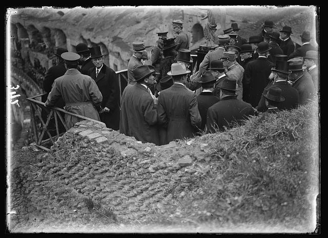 Photo:Italy American Red Cross 1910s Officials Group Photo