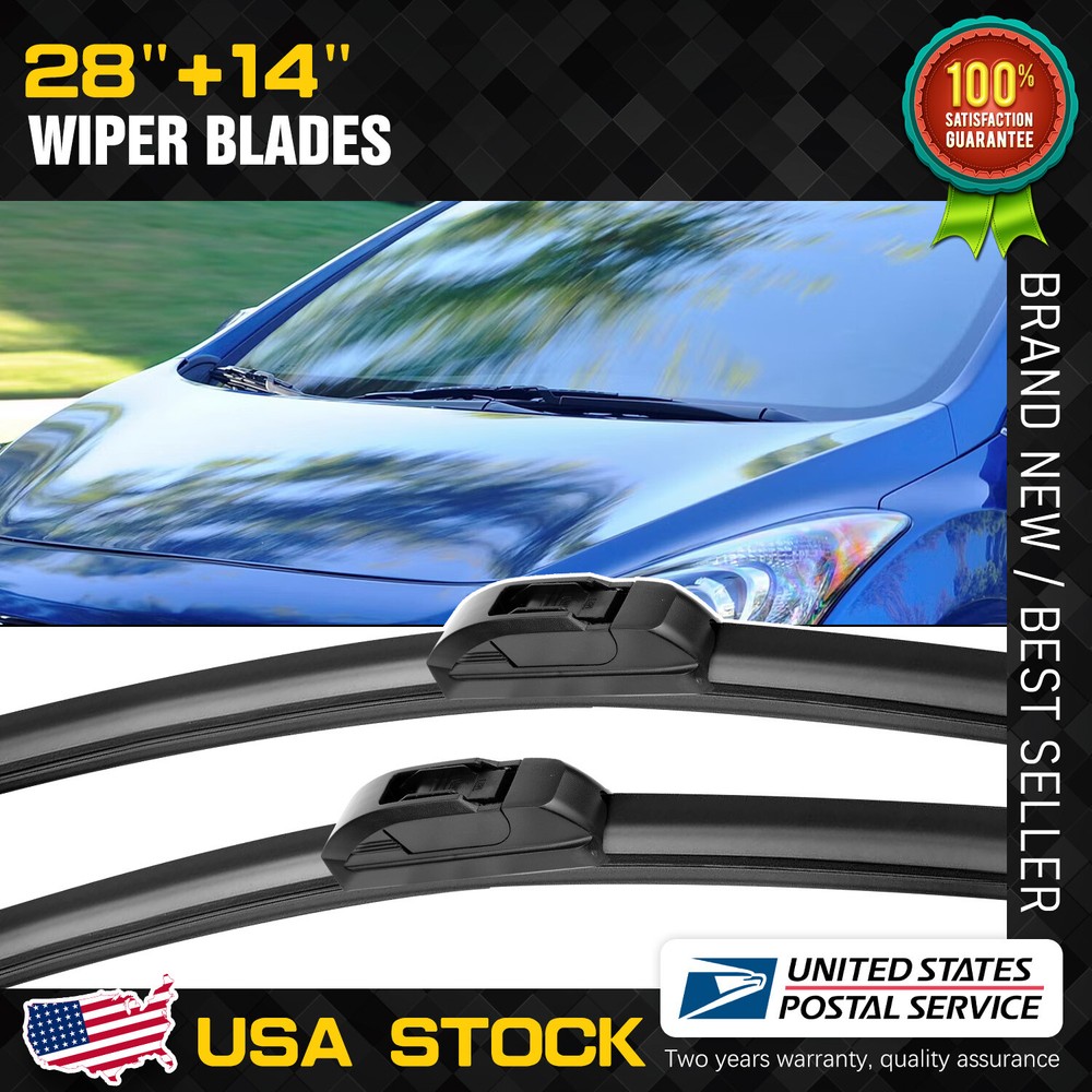 All Season Original Equipment Front Bracketless Windshield Wiper Blades 28