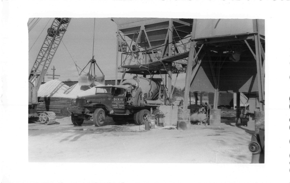 RPPC Cocoa Brevard Co. FL 1959 NEW DIXIE CONCRETE PLANT PLANT INSTALLATION!!! 12