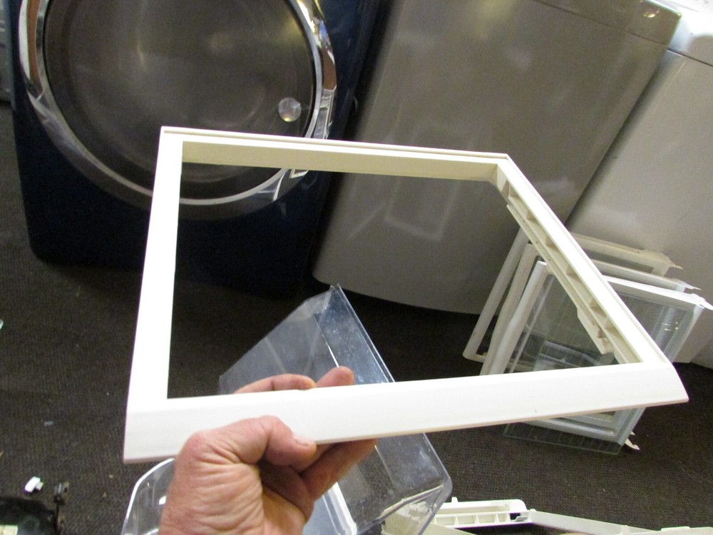 Whirlpool Refrigerator Crisper Frame Replacement Part 2209698 2217123