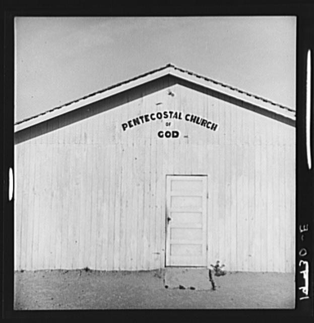 Photo:Monterey County California 1930s Pentecostal Church of God Building