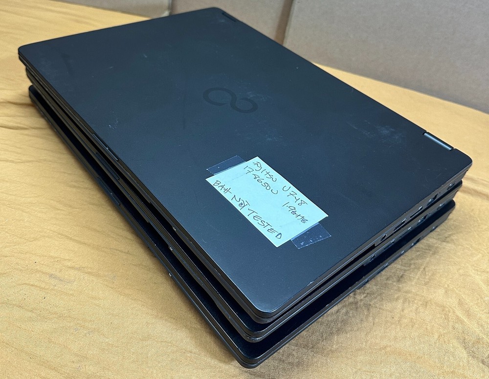 Lot of 3 Fujitsu LifeBook U747/U748  Intel i7 7600/8600 - For Parts