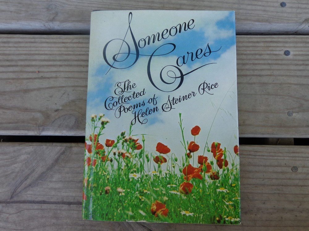 Someone Cares The Collected Poems Of Helen Steiner Rice HC DJ Poetry Book 1972