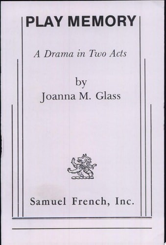 Play Memory by M. Glass, Joanna, Acceptable Book