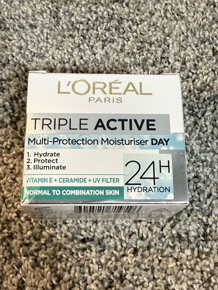 L'Oréal Paris Triple Active Day Multi-Protection Moisturiser Vitamin E Ceramide
