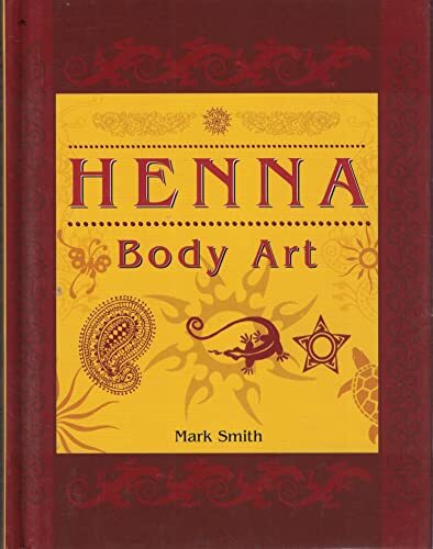 Natural Henna Tattoo Kit by Mark Smith for Stunning Body Art