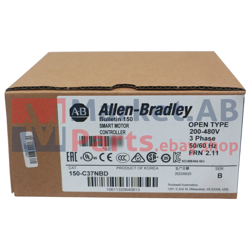 New Allen Bradley 150-C37NBD Smart Motor Controller AB 150 C37NBD