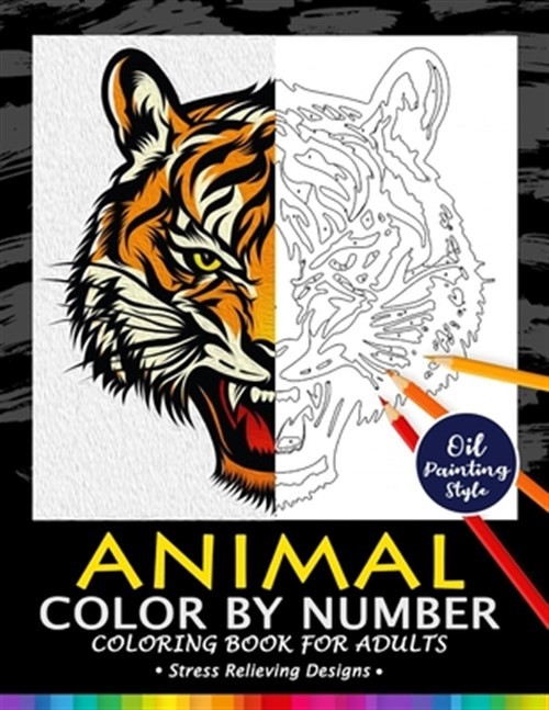 Firework Publishing-animals Color by Numbers for a Book