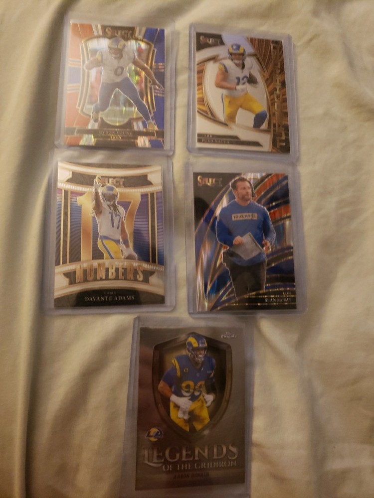 Puka Nacua, Davante Adams, Aaron Donald, Sean Mcvay, Rams NFL Lot
